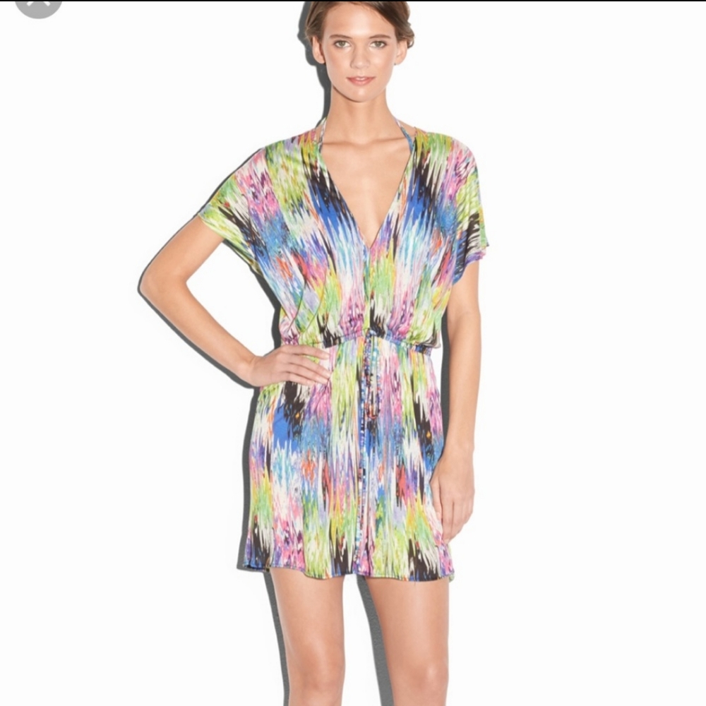 Milly Cabana Palmones dress cover up p